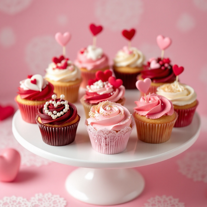 Valentine's Day: Mini LOVE Cakes - 12 Pk.